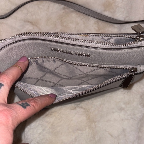 Michael Kors Taupe Crossbody Bag - Picture 6 of 9